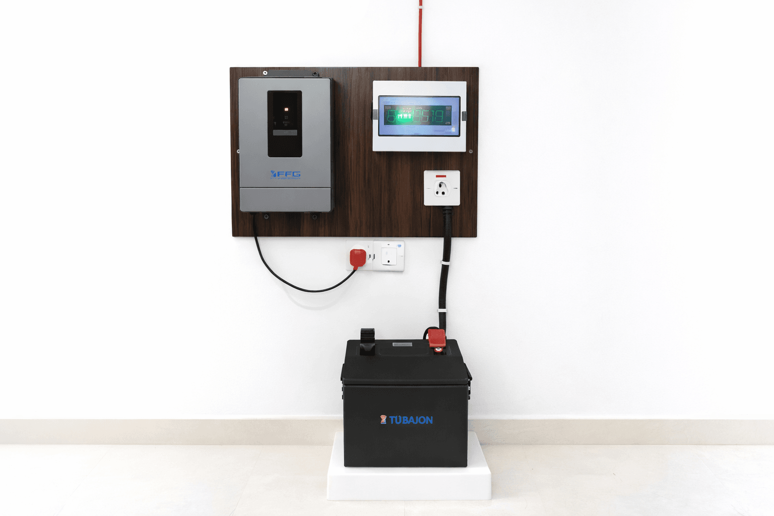Haisic 4kWh Lithium Battery + 2kVA Sako Inverter System