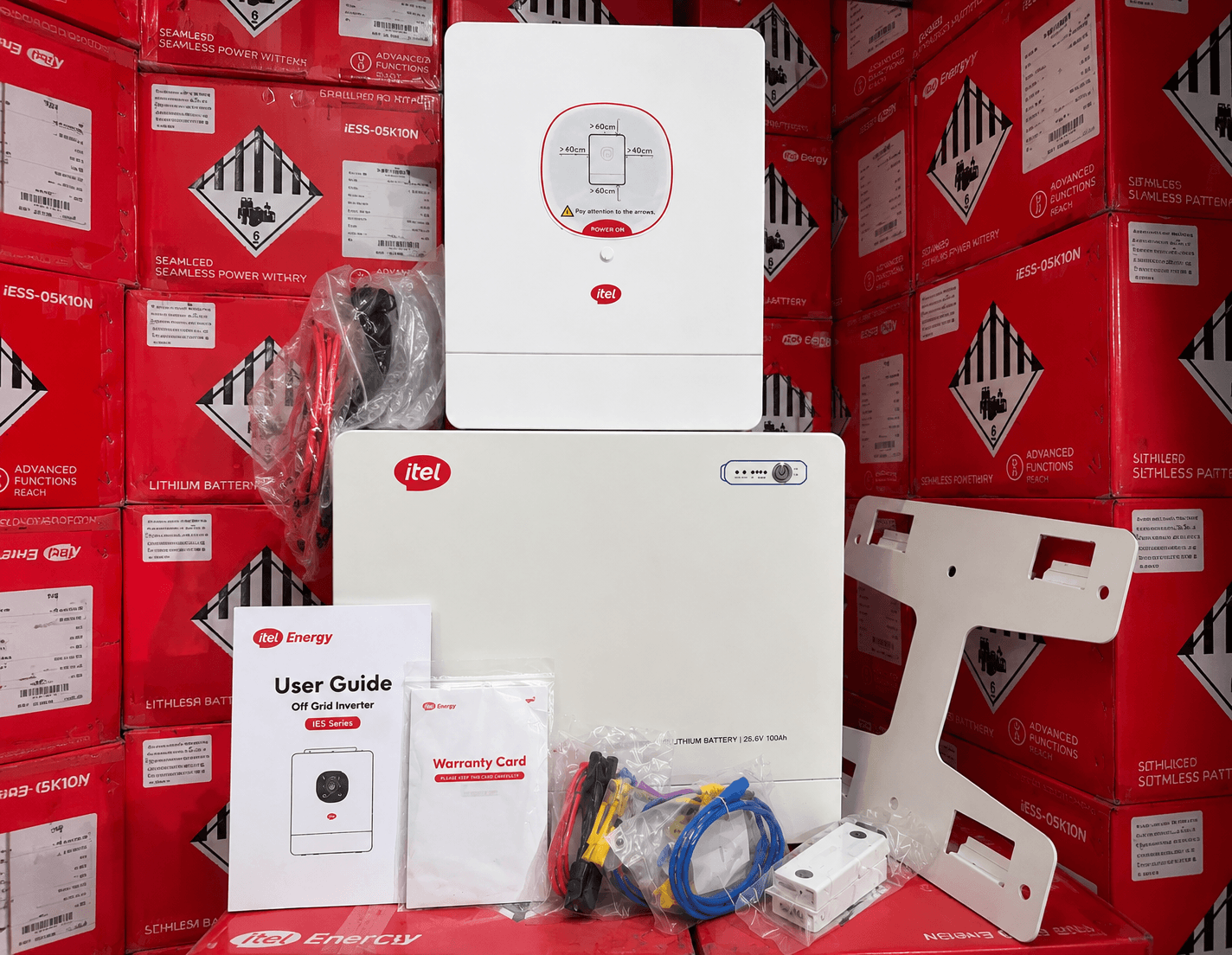 3KVA 24V Itel Hybrid Inverter with 2.5kWh Lithium Battery | Affordable Solar Power Solution