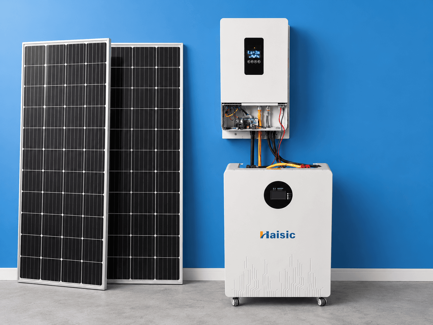 6.2KVA 15KWH Haisic Solar System Setup β Complete Home & Office Power Solution