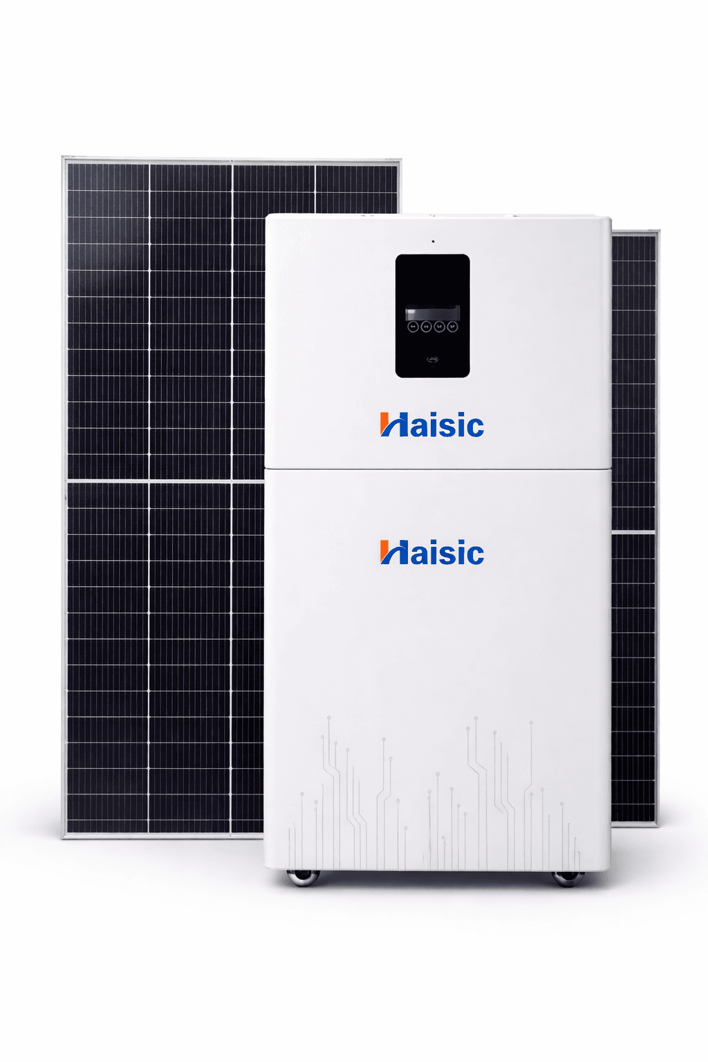 Haisic 1.5kVA 4kWh All-in-One Solar System, Panels and Accessories